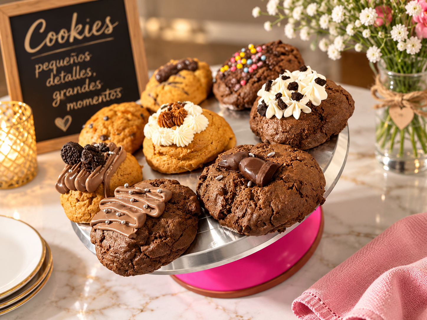 Curso de Galletas Palacio y Crumble Cookies