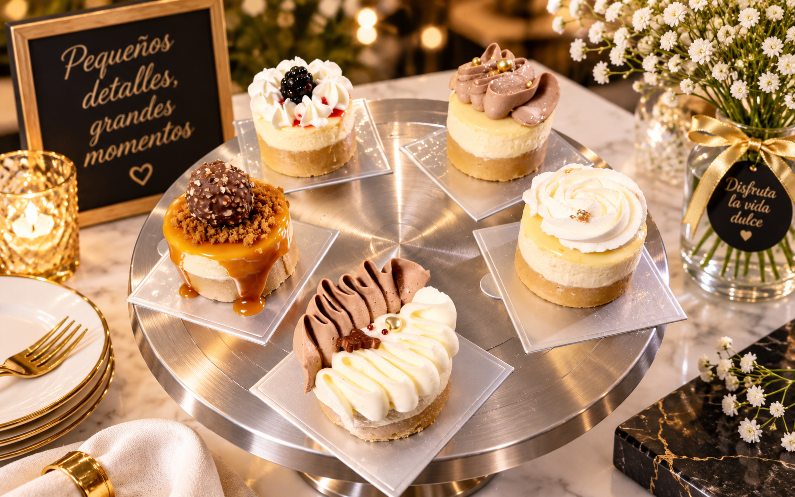 Curso de Mini Cheesecakes